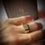 Anel em Ouro Amarelo 18k com Diamantes. - loja online