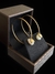 Hstern - Argolas em Ouro Amarelo 18k