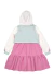 CONJUNTO VESTIDO COM CASACO BUNNY TAL MENINA TAL BONECA - loja online