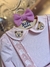 CONJUNTO BLUSA E SALOPETE ROSA URSO YOYO na internet
