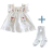 Vestido Linho Bordado + Brinde - comprar online
