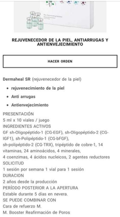 DERMAHEAL PARA DERMAPEN KIT 10 VIALES SERUM
