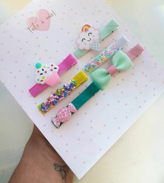 Hair Clips/ Trio Variados