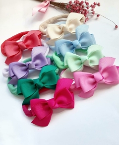 Kit Laço mini Catavento com Gravatinha P (5 Unidades)