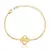 Pulseira Trevo Ponto de Luz - comprar online