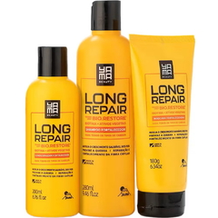 ￼Yamá Long Repair - Kit Fortalecedor Biotina Trio (3 Produtos)