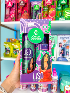 KIT corpo dourado shampoo 300ml + condicionador 250ml - loja online