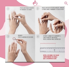 Kit Anel + Pingente Leite Materno - comprar online