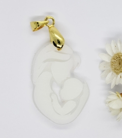 Kit Faça seu Pingente Mãe e Bebê