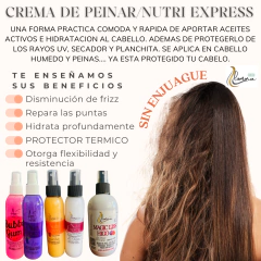 Nutri express Bubble Gum- CREMA DE PEINAR/PROTECTOR TERMICO AROMA CHICLE GLOBO