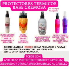 NUTRI EXPRESS UVA - CREMA DE PEINAR/PROTECTOR TERMICO AROMA UVA - tienda online