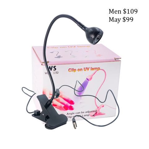 Lampara de mesa Negra