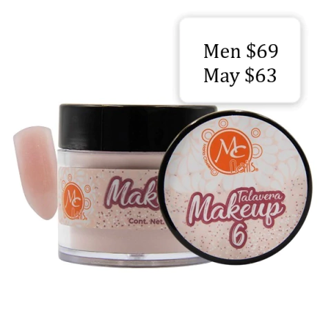 Polvo Acrilico 1oz Makeup Talavera #6 Mc Nails - comprar en línea
