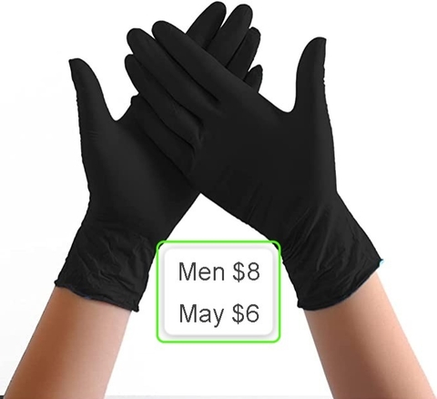 Par de Guantes de Vinil