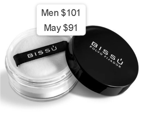 Polvo Fijador traslucido Bissu