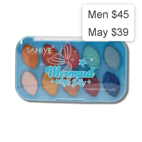 Paleta de sombras Sirena Azul Saniye