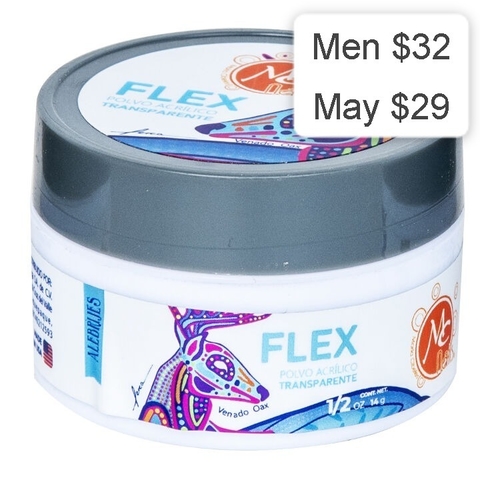 Polvo Acrilico 1/2oz Transparente MC Nails