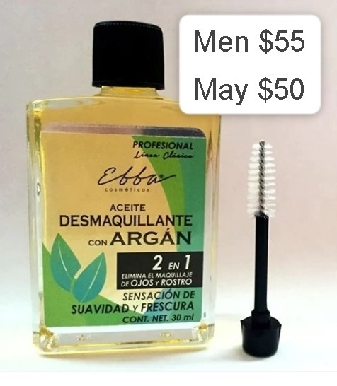 Desmaquillante de Argan Ojos y Rostro 30ml