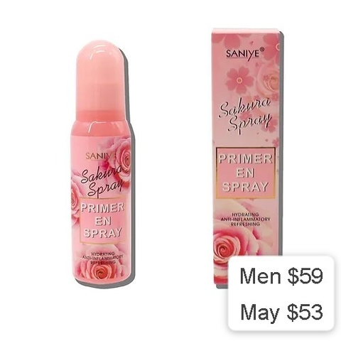 Primer para rostro en spray Saniye 130ml