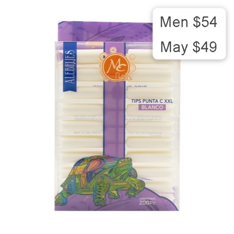 Tips Punta C XXL Blanco Mc Nais