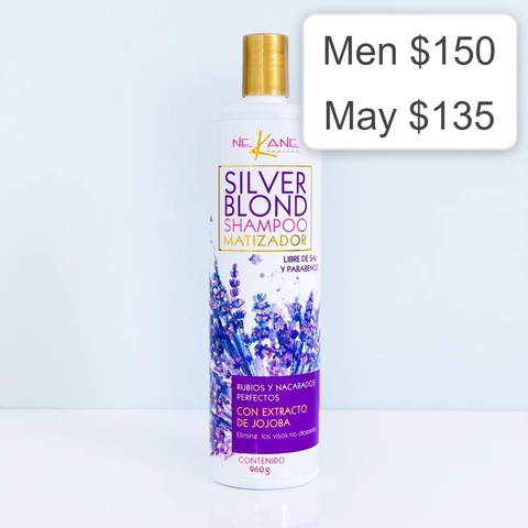 Shampoo Silver Blond 960g Nekane