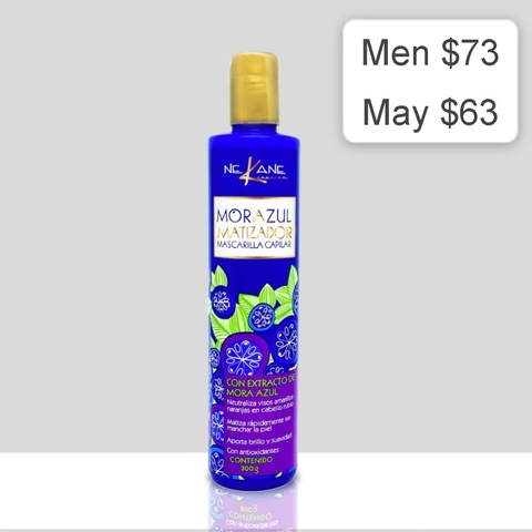 Mascarilla Mora Azul Matizadora Nekane300gr