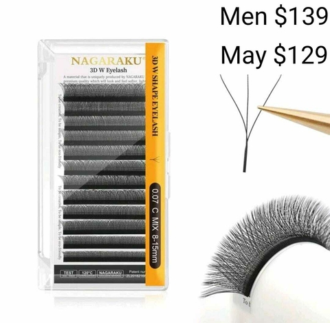 Blister Pestañas Nagaraku 3D W 0.07