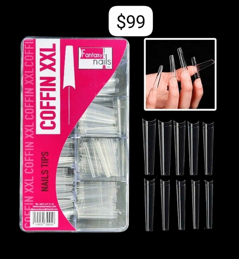 Tips Coffin XXL Cristal 500 piezas Fantasy - comprar en línea