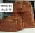 Combo Mochila 3 pzs Camel