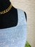 Imagem do Cropped Decote Reto com Alça Grossa