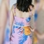 Vestido Longo Estampado em Viscolinho na internet