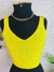 Cropped Tricot Modal Canelado - loja online