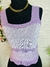 Cropped Modal Detalhado e Barra Ondulada - Status Wear - Vestindo e Empoderando a Mulher