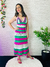 Imagem do Vestido Tricot Longo Com Babado