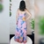 Vestido Longo Estampado em Viscolinho - Status Wear - Vestindo e Empoderando a Mulher