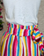 Conjunto Blusa com Pregas nas Mangas e Short Clochard - loja online