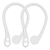 Orejera silicona para Airpods Pro blanco
