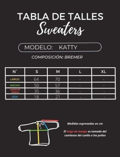 SWEATER KATTY - tienda online