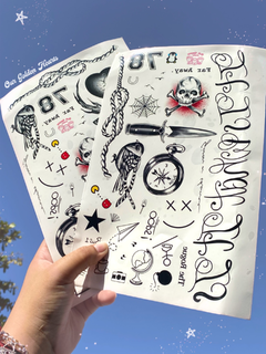 Tatuajes Temporales de Louis Tomlinson ❤️ - comprar en línea