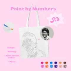 Paint By Numbers Tote Bag 