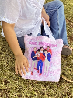 1D PINK tote bag