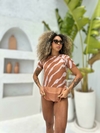 T-Shirt Zebra Nude