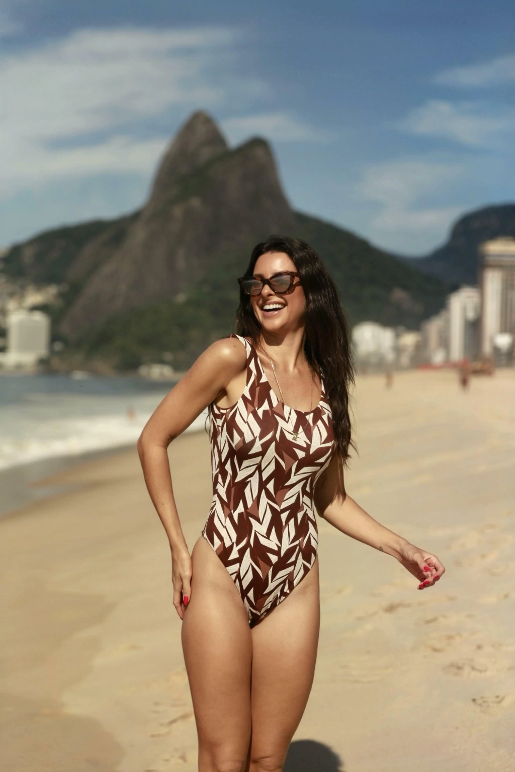 Maiô Folhagem Copacabana