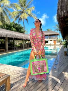 Saída Longa Onça Gêmea Pink - comprar online