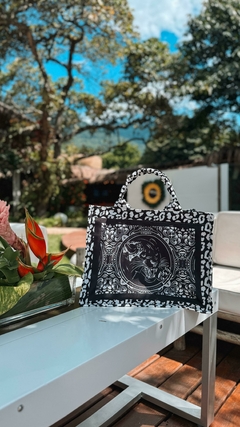 Bolsa Onça Authentic Preto/Branco - comprar online