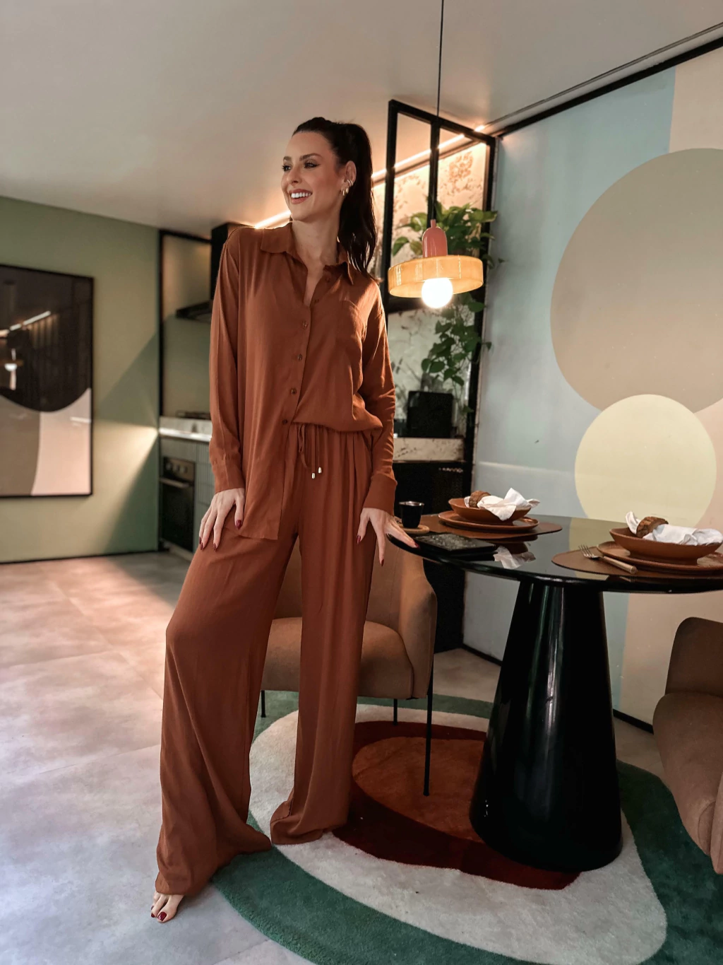 Conjunto Zara Doce de Leite