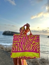 Bolsa Zebra Noronha Pink/Amarelo