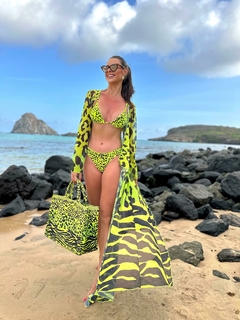 Saída Longa Onça Sancho Amarelo Neon na internet