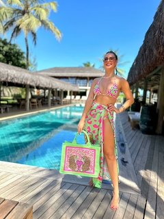 Bolsa Onça Gêmea Pink - loja online