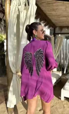 Kimono Noronha Roxo - loja online